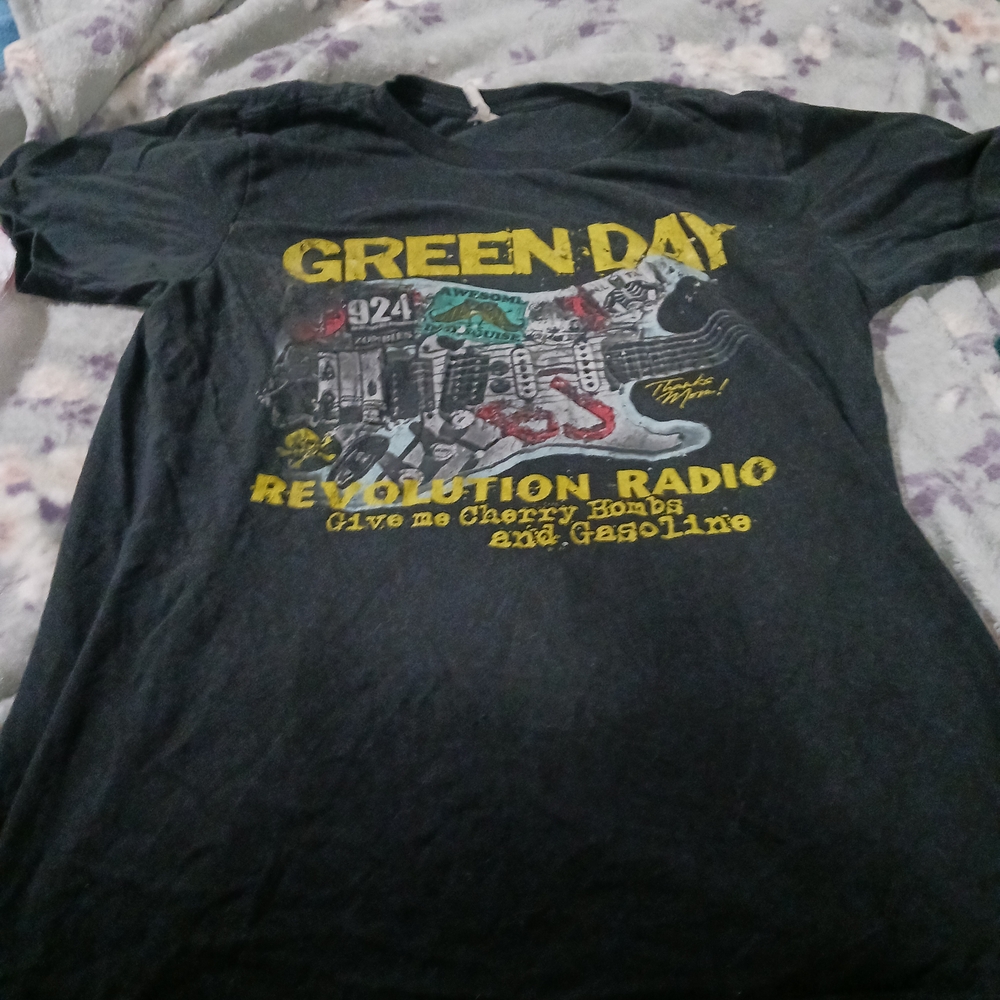 Green Day Revolution Radio Graphic T-Shirt